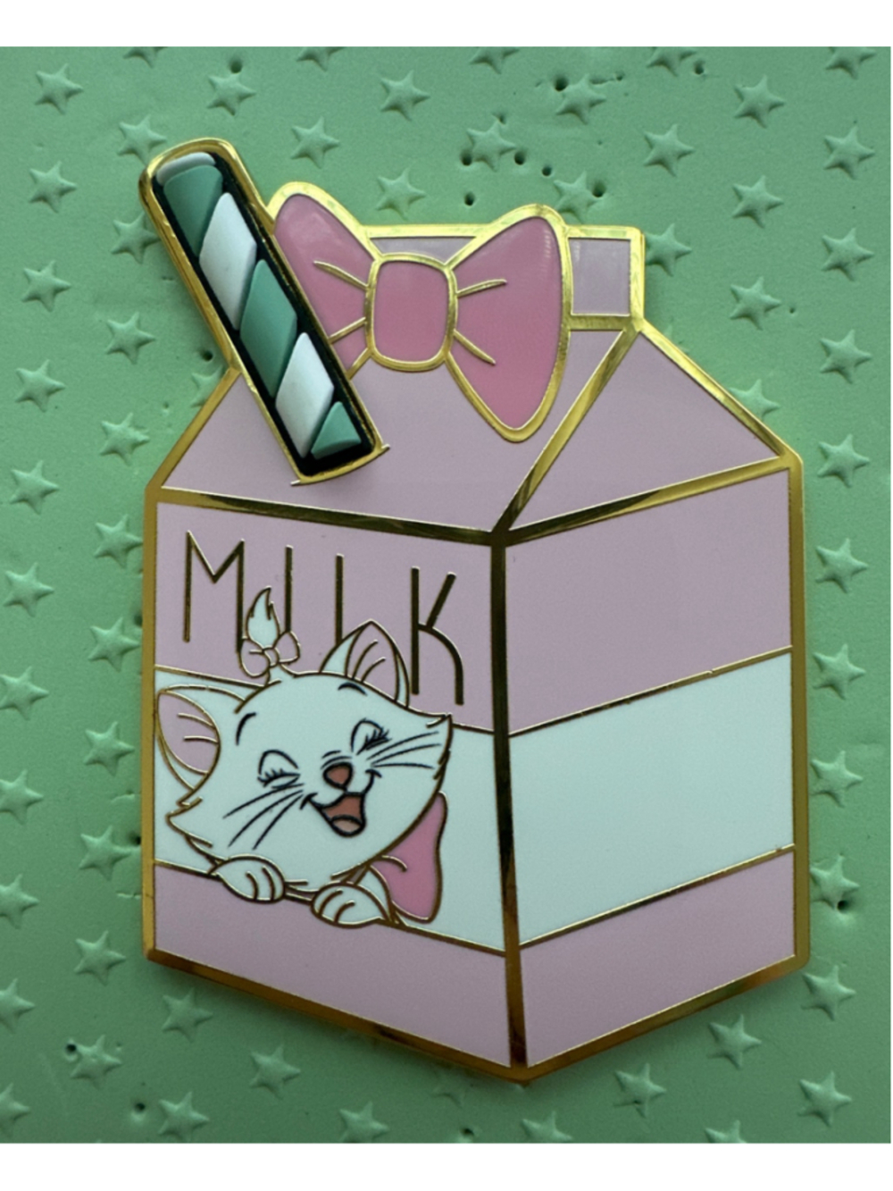 Loungefly Disney Aristocats Marie Milk Carton LE Enamel 3" Boxed Pin Jumbo